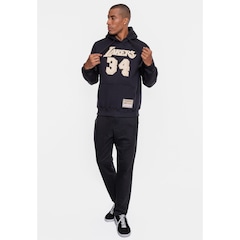Blusão De Moletom Mitchell & Ness Nba Shaquille O''''Neall Los Angeles Lakers - Masculino - Foto 5