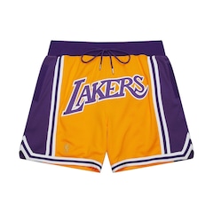 Short Mitchell & Ness Just Don 7 Inch Los Angeles Lakers - Masculino - Foto 1