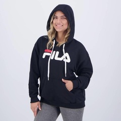 Blusão de Moletom Fila Letter Ii - Feminino - Foto 3