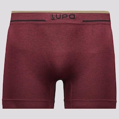 Kit Cueca Boxer Lupo Microfibra sem Costura- 3 Unidades - Masculino - Foto 2