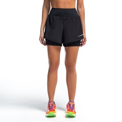 Shorts Olympikus Ultra 2 em 1 - Feminino - Foto 1