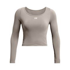 Camiseta Manga Longa de Treino Under Armour Vanish Seamless - Feminina - Foto 4