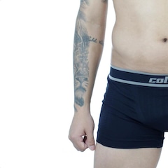 Cueca Boxer Colcci Elástico Bordado - Adulto - Foto 2