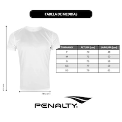 Camiseta Térmica Penalty Manga Longa Skin - Masculina - Foto 3