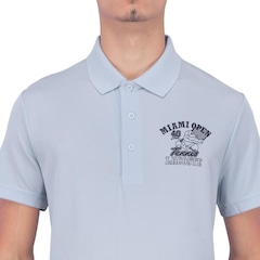 Camisa Polo Lacoste Miami Open - Masculina - Foto 2