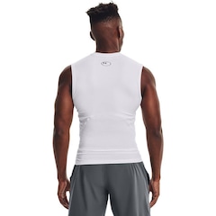 Camisa Regata de Compressão Under Armour Heatgear - Masculina - Foto 2