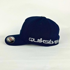 Boné Aba Curva Quiksilver Emb Square Logo Bordado - Fechado - Adulto - Foto 4