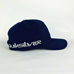 Boné Aba Curva Quiksilver Emb Square Logo Bordado - Fechado - Adulto - Foto 5
