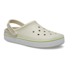 Sandália Crocs Crocband Off Court Clog  Bone - Adulto - Foto 5