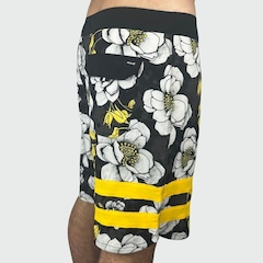 Bermuda Hurley Phantom Block Party Floral - Masculina - Foto 4