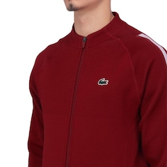 Jaqueta Lacoste Esportiva Tennis Novak Djokovic - Masculina - Foto 3