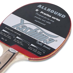 Raquete de Tênis de Mesa Yashima 1 Estrela 82012 Borracha Lisa Esponja - Foto 2