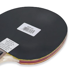 Raquete de Tênis de Mesa Yashima 1 Estrela 82012 Borracha Lisa Esponja - Foto 5