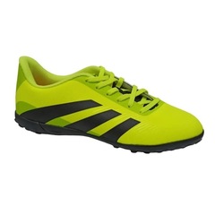 Chuteira Society Infantil adidas Predator Essentials 24.5 Artilheira - Foto 1