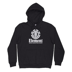 Blusão de Moletom Element Canguru Vertical Plus Size - Masculino - Foto 3