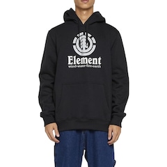 Blusão de Moletom Element Canguru Vertical Plus Size - Masculino - Foto 1