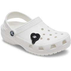 Jibbitz? Crocs Coração Preto Gotejante - Foto 3