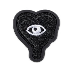 Jibbitz? Crocs Coração Preto Gotejante - Foto 1