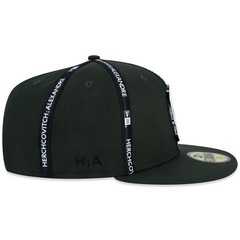 Boné Aba Reta New Era 59Fifty Fitted Collab Alexandre Herchcovitch Skull - Masculino - Foto 5