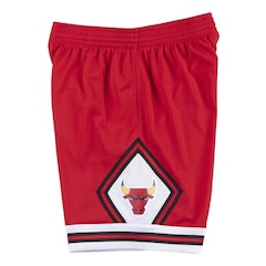 Shorts Mitchell & Ness Swingman Chicago Bulls Road 1975-76 - Masculino - Foto 3