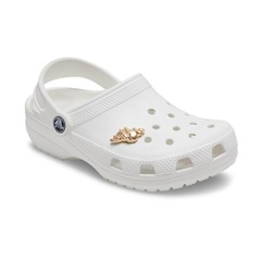 Jibbitz? Crocs Concha Dourada - Foto 2
