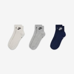 Meia Nike Everyday Essential - 3 Pares - Unissex - Foto 2