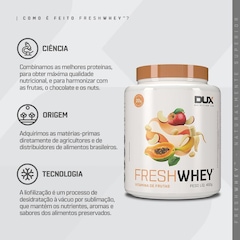 Freshwhey? Dux Nutrition Vitamina de Frutas - 450g - Foto 3