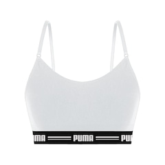 Sutiã Top Puma com Alça Regulável Feminino - Foto 1