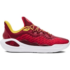 Tênis de Basquete Under Armour Curry 11 Bruce Lee Fire - Masculino - Foto 1