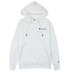 Moletom Canguru Champion Mini Emb Script Off White - Foto 1