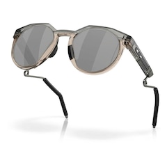 Óculos de Sol Unissex Oakley Hstn Metal Grey Ink/Sepia Prizm Black Daminan Lillard Series - Foto 2