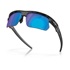 Óculos de Sol Unissex Oakley Bisphaera Matte Grey Camo Prizm Sapphire Polarized - Foto 2