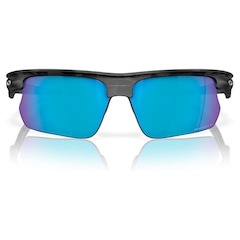 Óculos de Sol Unissex Oakley Bisphaera Matte Grey Camo Prizm Sapphire Polarized - Foto 3