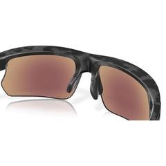 Óculos de Sol Unissex Oakley Bisphaera Matte Grey Camo Prizm Sapphire Polarized - Foto 4