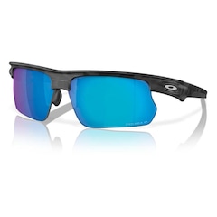 Óculos de Sol Unissex Oakley Bisphaera Matte Grey Camo Prizm Sapphire Polarized - Foto 1