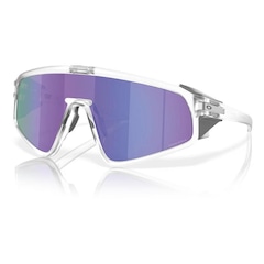 Óculos de Sol Unissex Oakley Latch Panel Matte Clear Prizm Violet - Foto 1