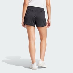 Shorts adidas Malha Cintura Alta Pacer Essentials - Feminino - Foto 4