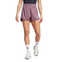 Shorts adidas Malha Cintura Alta Pacer Essentials - Feminino - Foto 2