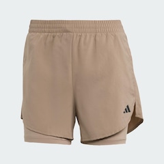 Shorts adidas Dois em Um Aeroready Made For Training Minimal - Feminino - Foto 2