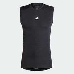 Camiseta Regata adidas Techfit Compression - Masculina - Foto 4