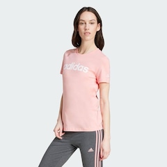 Camiseta adidas Essentials Slim Logo - Feminina - Foto 3