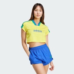 Blusa Cropped adidas Tiro Cut Três Listras - Feminina - Foto 3