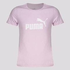Camiseta Puma Ess Logo - Infantil - Foto 1