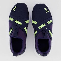 Tênis Puma Wired Run Slip On - Infantil - Foto 4