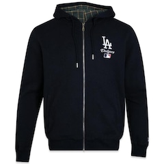 Jaqueta de Moletom com Capuz New Era Los Angeles Dodgers Genuine - Masculina - Foto 1