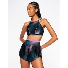 Top Bodyforsure Frente Única Estampado Sports Aurora - Feminino - Foto 1