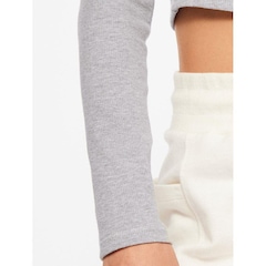 Blusa Cropped Bodyforsure Manga Longa Unique - Feminina - Foto 5