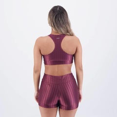Conjunto Selene: Top Fitness com Bojo 3D + Shorts 3D - Feminino - Foto 5