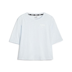 Blusa Cropped Puma Top Boxy Training Crop - Feminina - Foto 1