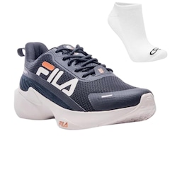 Kit Tênis Fila Progress Lite + Meia - Feminino - Foto 1